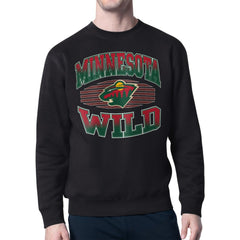 NHL Minnesota Wild Starter Team Grit Graphic Fleece Pullover Sweatshirt