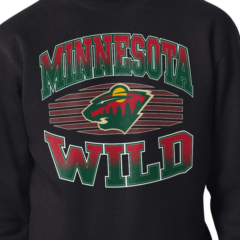 NHL Minnesota Wild Starter Team Grit Graphic Fleece Pullover Sweatshirt