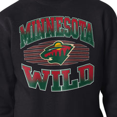 NHL Minnesota Wild Starter Team Grit Graphic Fleece Pullover Sweatshirt