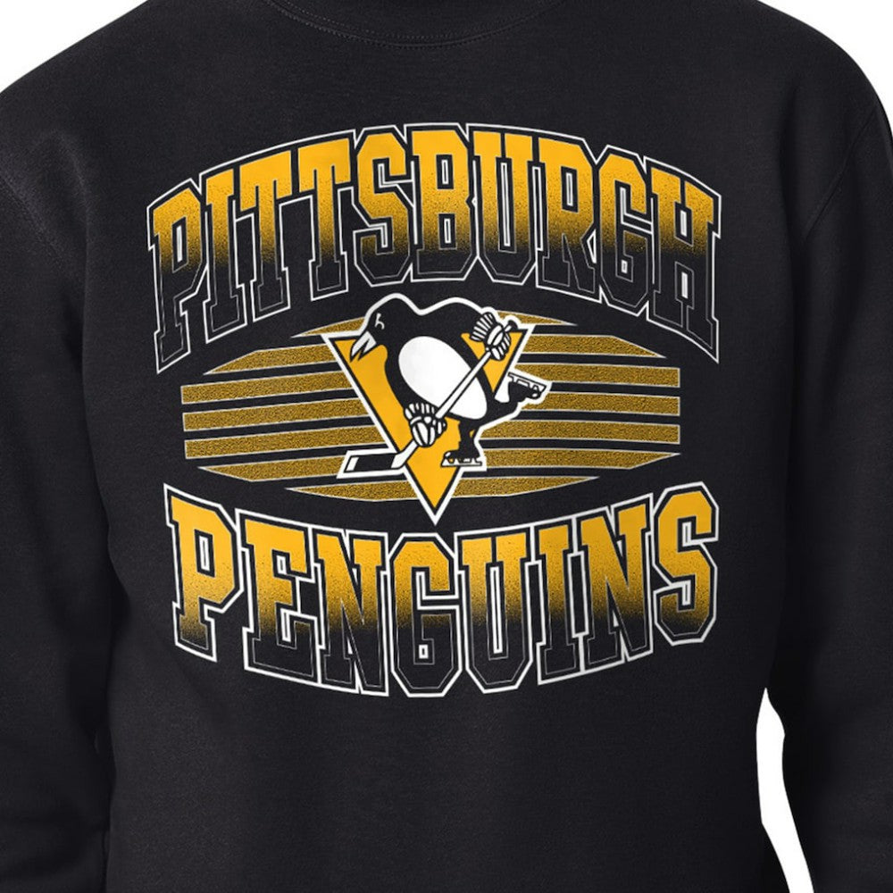 NHL Pittsburgh Penguins Starter Team Grit Graphic Fleece Pullover Sweatshirt
