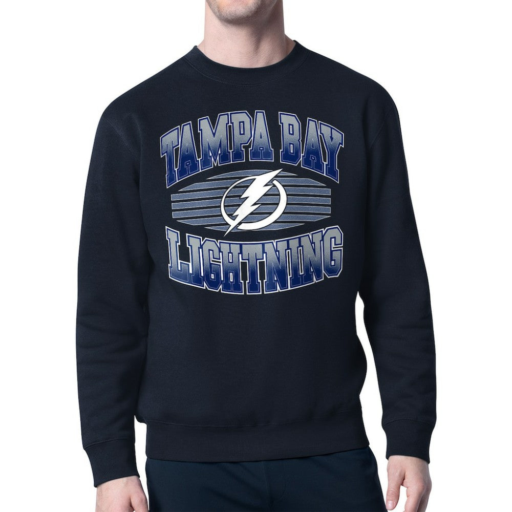 NHL Tampa Bay Lightning Starter Team Grit Graphic Fleece Pullover Sweatshirt