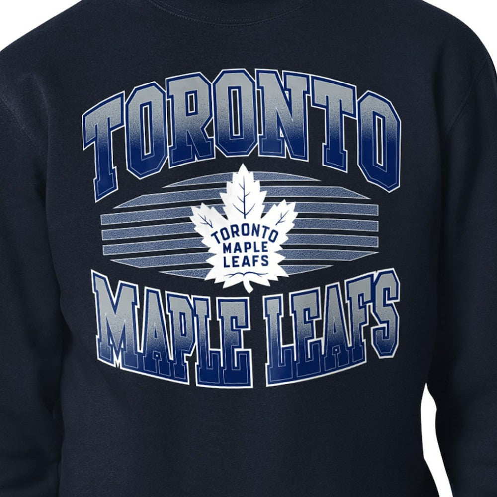 NHL Toronto Maple Leafs Starter Team Grit Graphic Fleece Pullover Sweatshirt