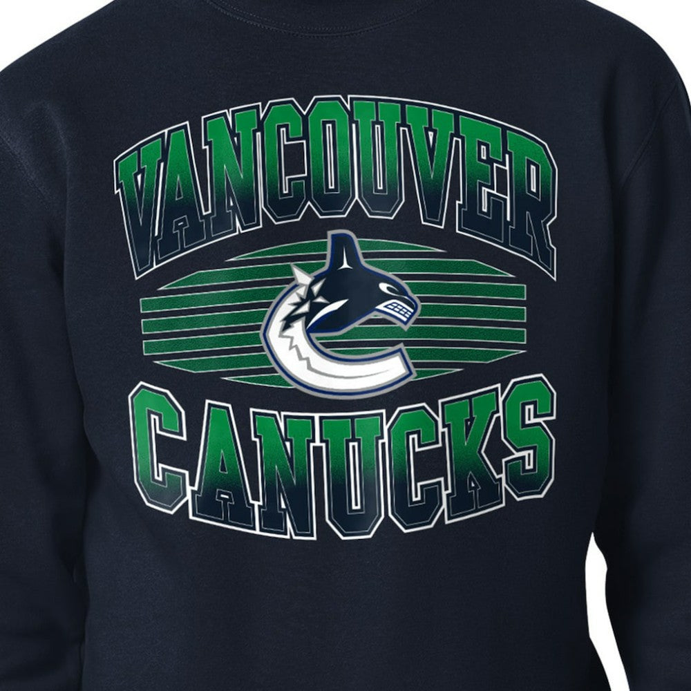 NHL Vancouver Canucks Starter Team Grit Graphic Fleece Pullover Sweatshirt