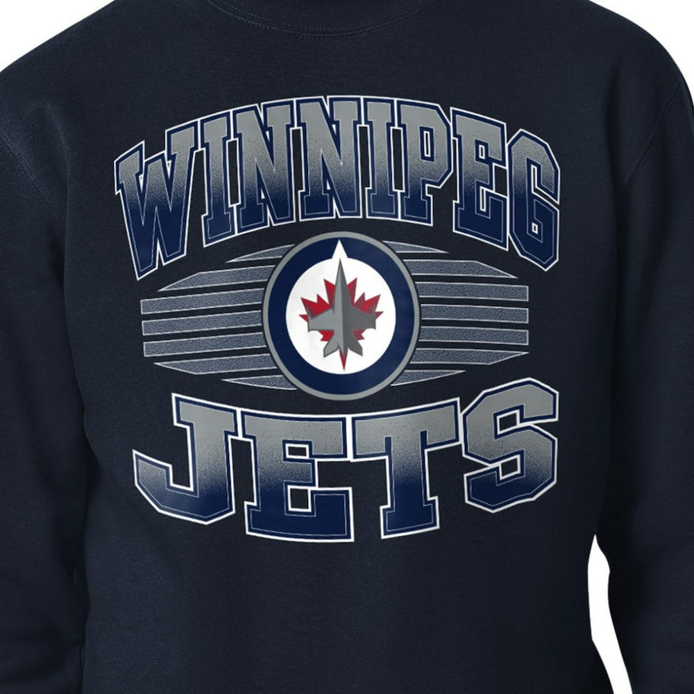 NHL Winnipeg Jets Starter Team Grit Graphic Fleece Pullover Sweatshirt