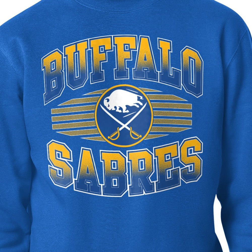 NHL Buffalo Sabres Starter Team Grit Graphic Fleece Pullover Sweatshirt