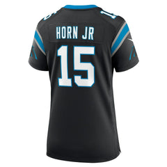 Jimmy Horn Jr  Women's Team Game Jersey - Carolina Panthers Jerseys