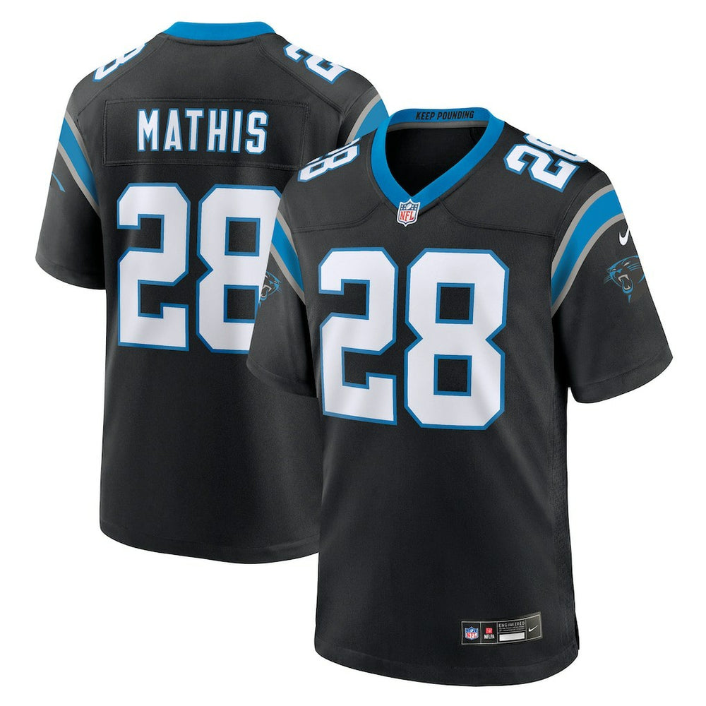 Damarri Mathis  Team Game Jersey - Carolina Panthers Jerseys