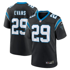 Akayleb Evans  Team Game Jersey - Carolina Panthers Jerseys