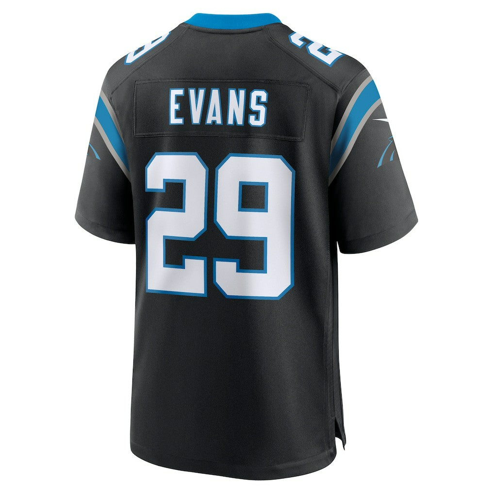 Akayleb Evans  Team Game Jersey - Carolina Panthers Jerseys