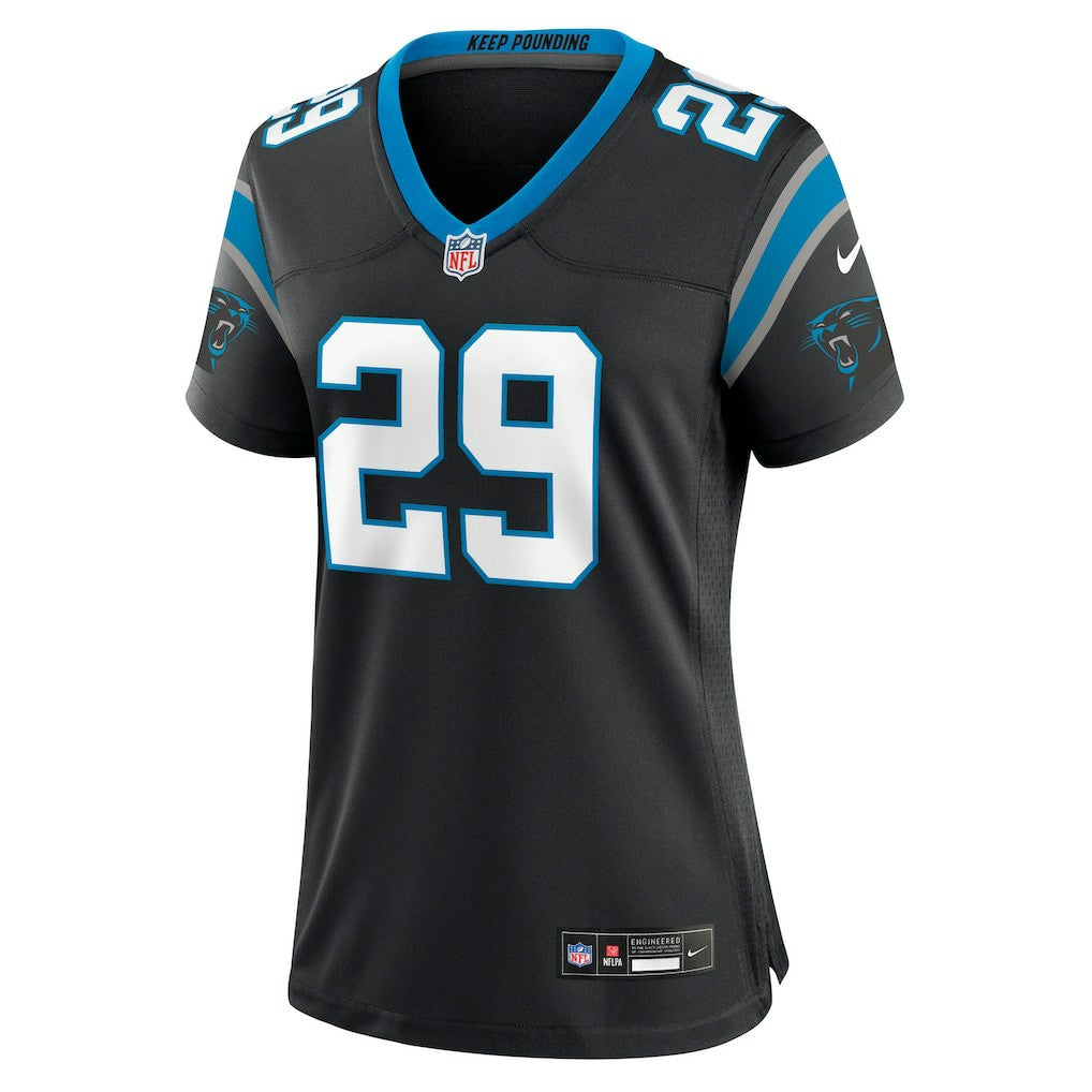 Akayleb Evans  Women's Team Game Jersey - Carolina Panthers Jerseys