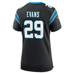 Akayleb Evans  Women's Team Game Jersey - Carolina Panthers Jerseys