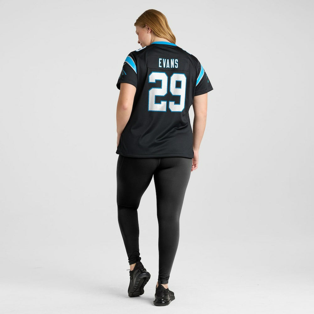 Akayleb Evans  Women's Team Game Jersey - Carolina Panthers Jerseys