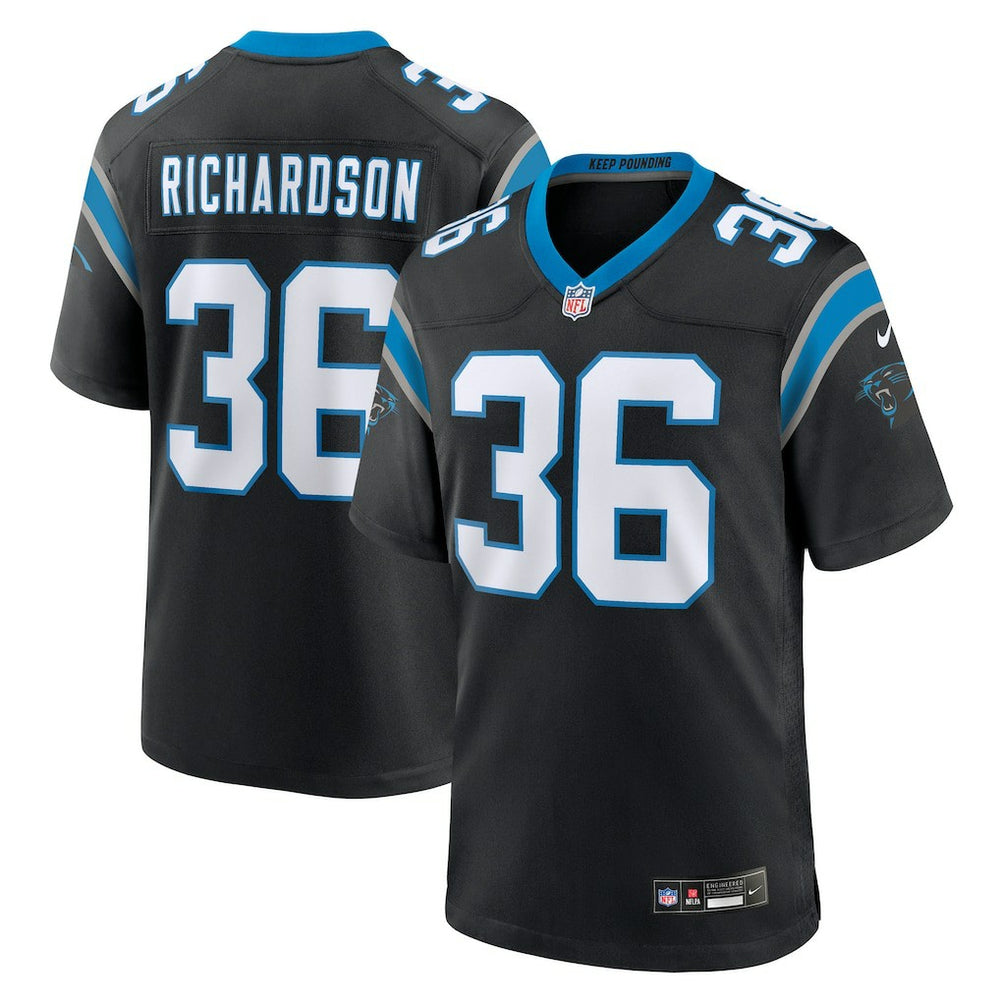 Demani Richardson  Team Game Jersey - Carolina Panthers Jerseys