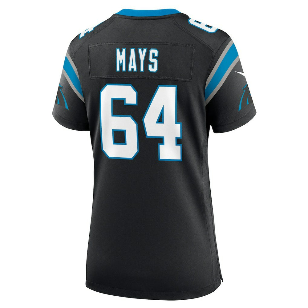 Cade Mays  Women's Team Game Jersey - Carolina Panthers Jerseys