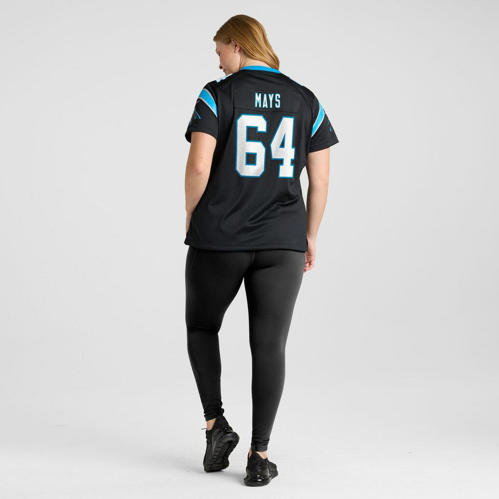 Cade Mays  Women's Team Game Jersey - Carolina Panthers Jerseys