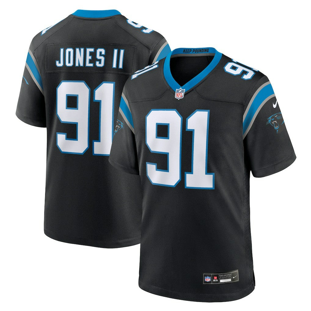 Patrick Jones II  Team Game Jersey - Carolina Panthers Jerseys