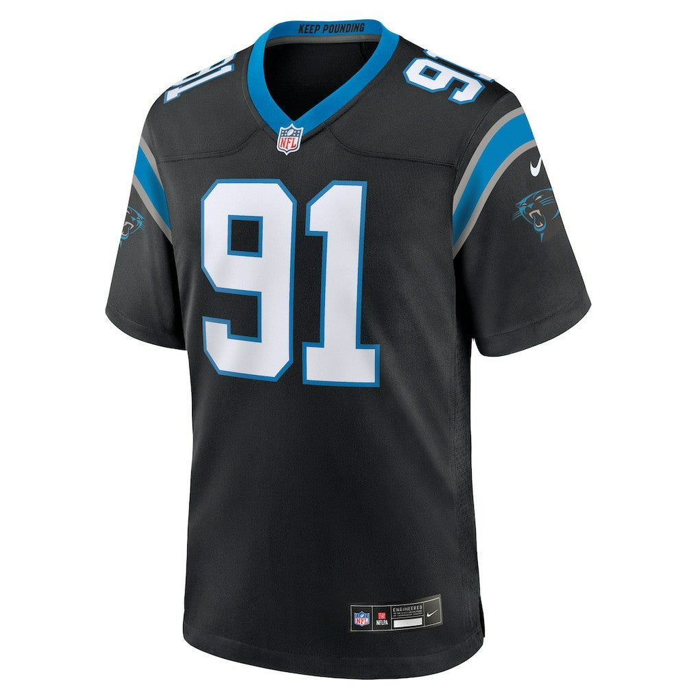 Patrick Jones II  Team Game Jersey - Carolina Panthers Jerseys