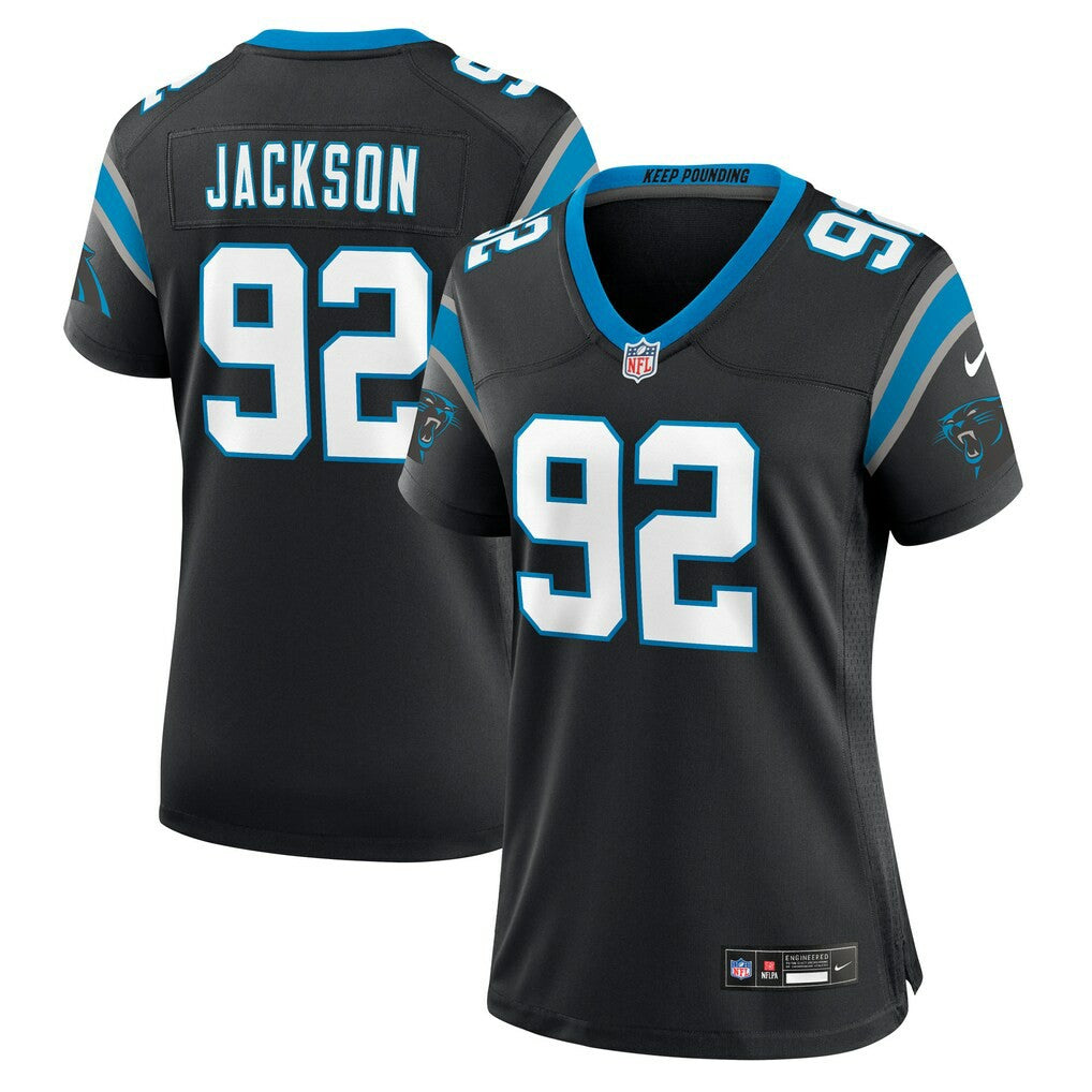 Cam Jackson  Women's Team Game Jersey - Carolina Panthers Jerseys