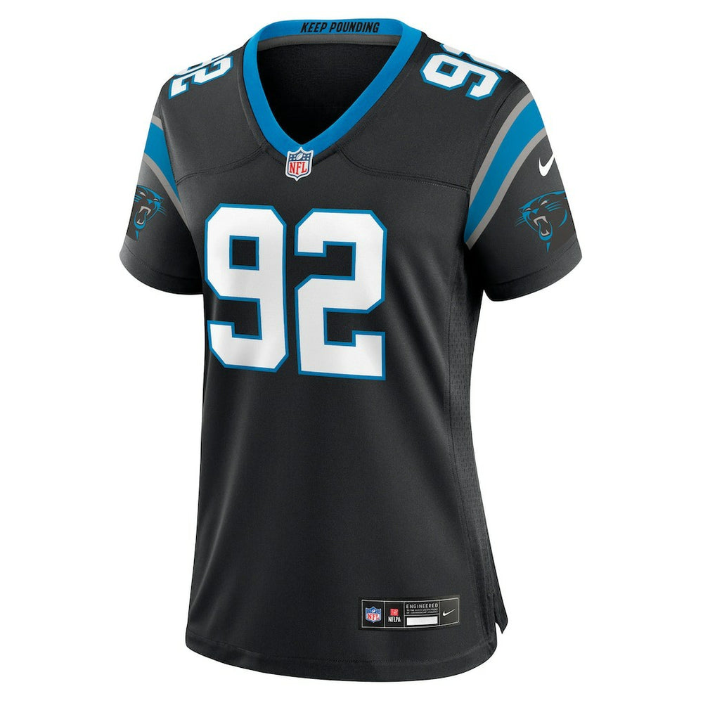 Cam Jackson  Women's Team Game Jersey - Carolina Panthers Jerseys