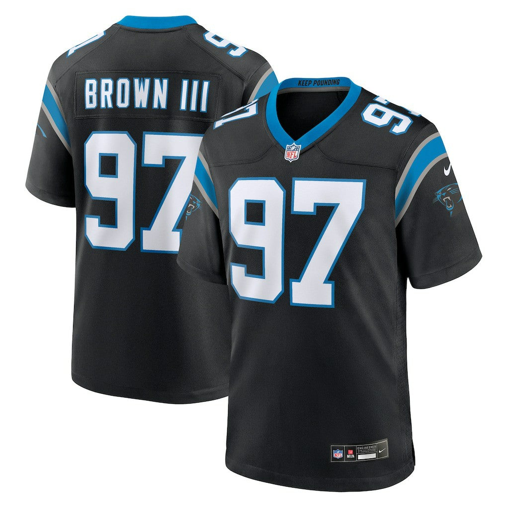 Bobby Brown III  Team Game Jersey - Carolina Panthers Jerseys
