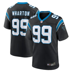 Tershawn Wharton  Team Game Jersey - Carolina Panthers Jerseys