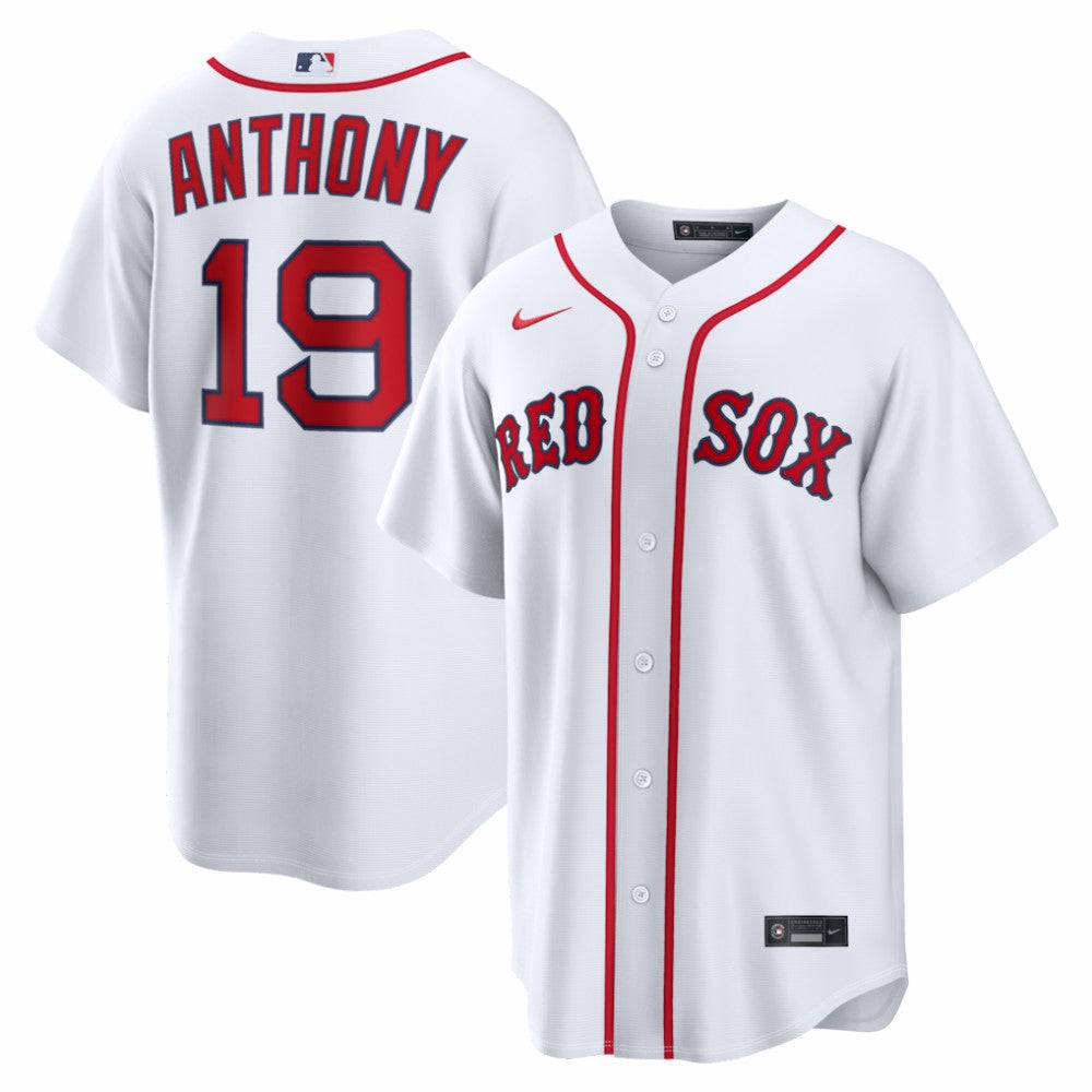 White Roman Anthony Boston Red Sox Nike Home Replica Jersey