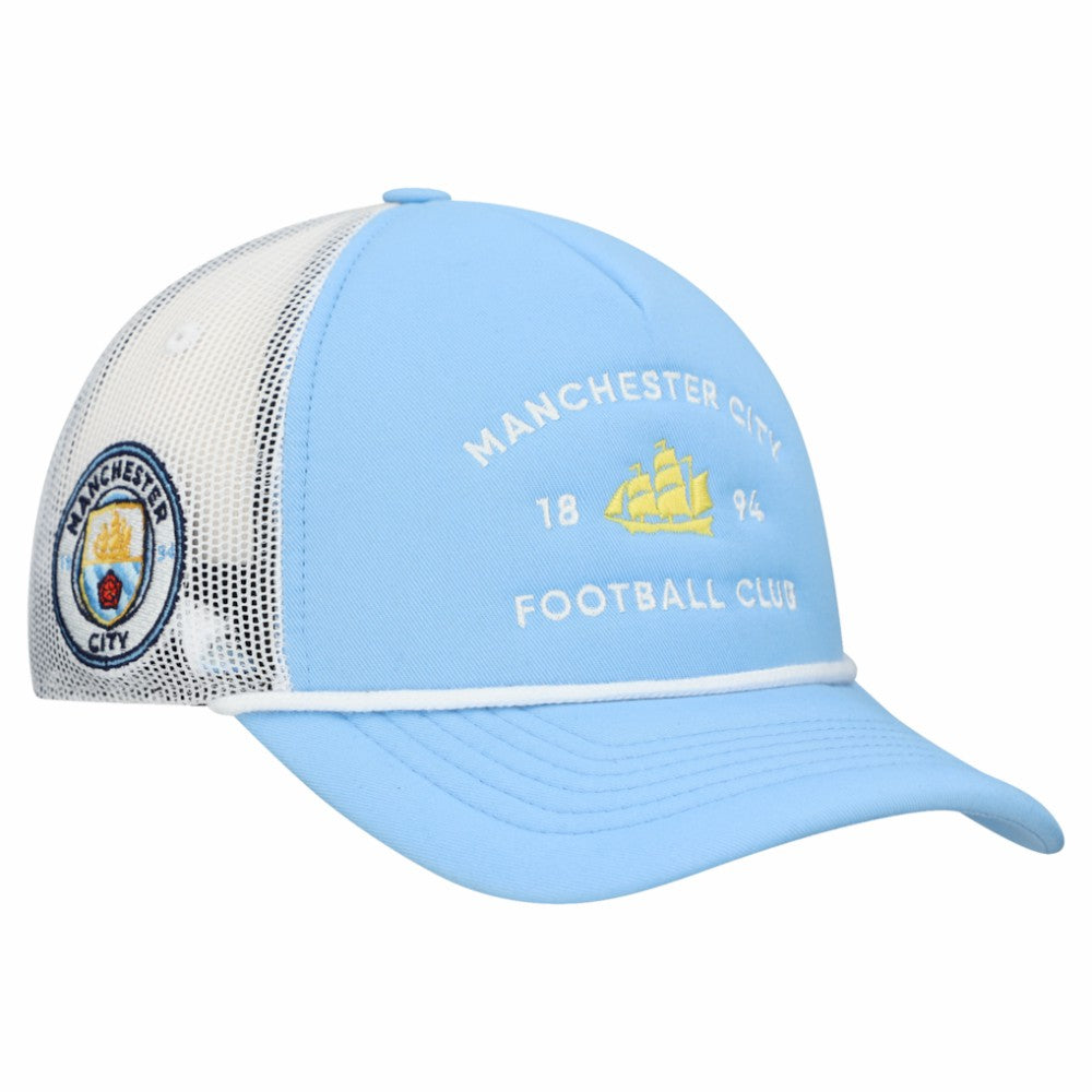 Manchester City Unisex Free Rider Trucker Snapback Hat