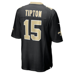 Mason Tipton  Team Game Jersey - New Orleans Saints Jerseys