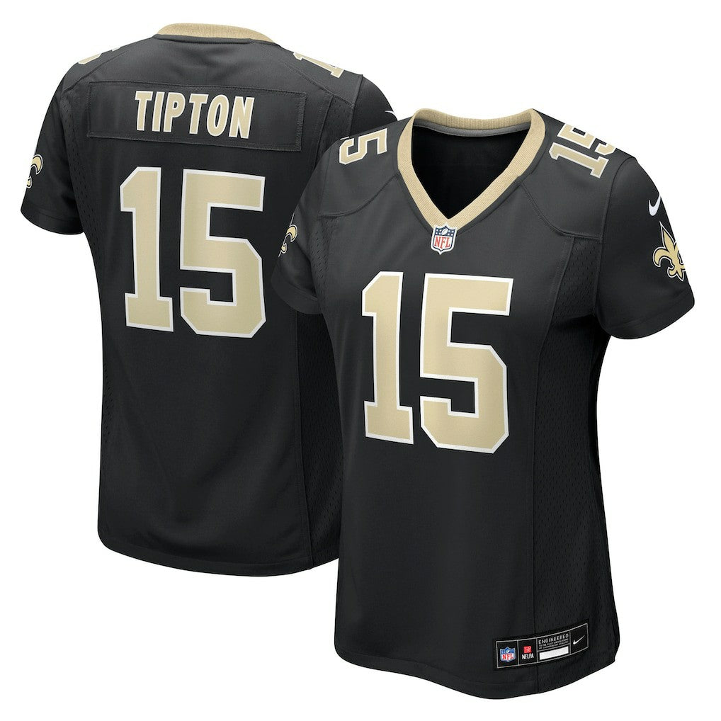 Mason Tipton  Women's Team Game Jersey - New Orleans Saints Jerseys