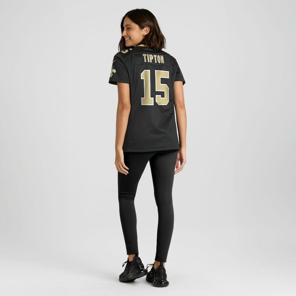 Mason Tipton  Women's Team Game Jersey - New Orleans Saints Jerseys