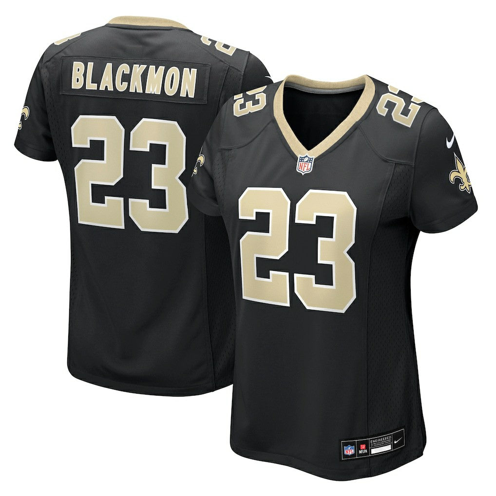 Julian Blackmon  Women's Team Game Jersey - New Orleans Saints Jerseys
