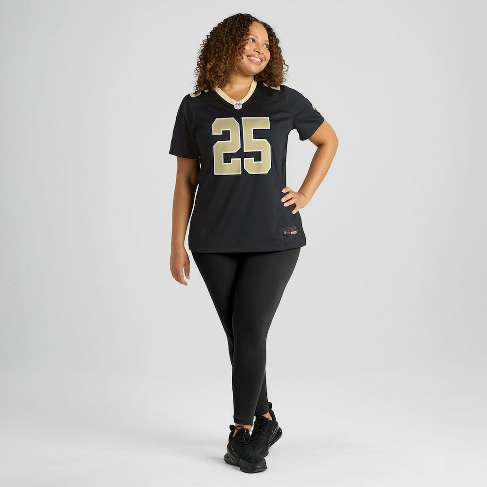 Rejzohn Wright  Women's Team Game Jersey - New Orleans Saints Jerseys