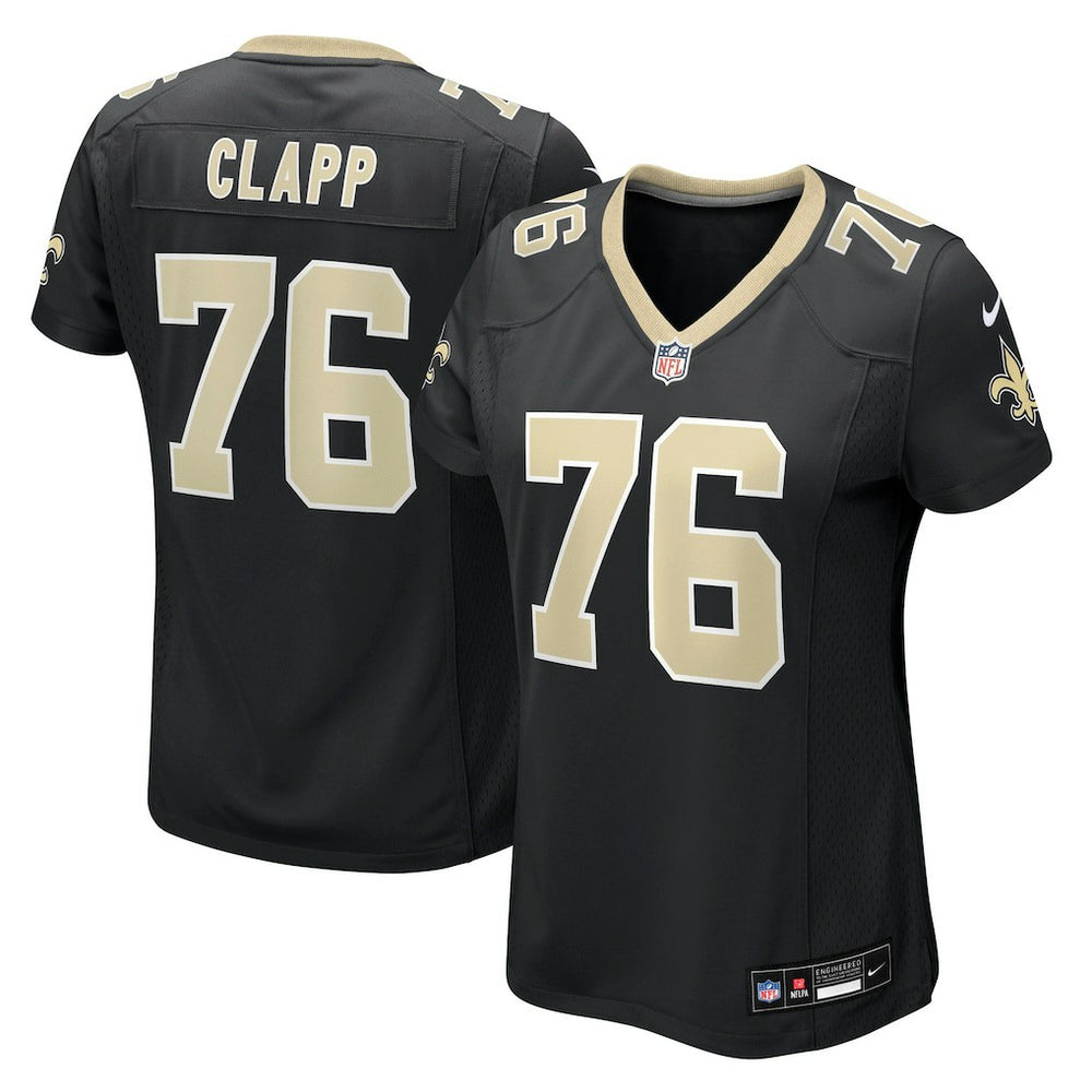 Will Clapp  Women's Team Game Jersey - New Orleans Saints Jerseys