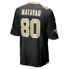Moliki Matavao  Team Game Jersey - New Orleans Saints Jerseys