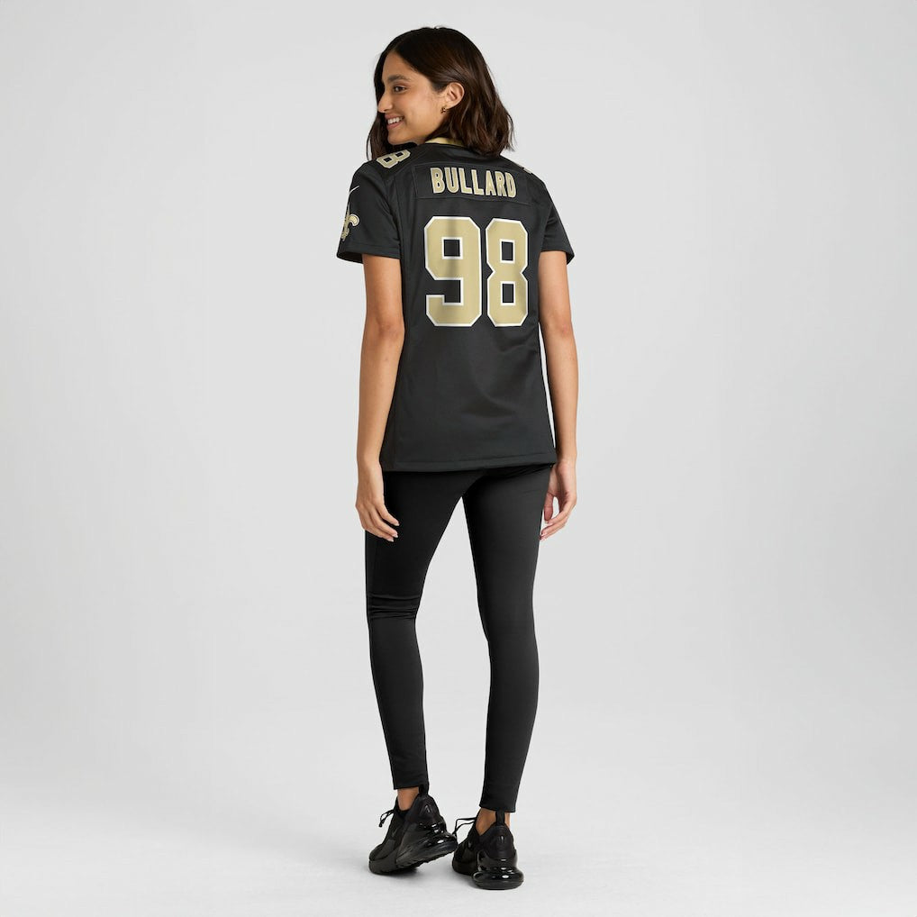 Jonathan Bullard  Women's Team Game Jersey - New Orleans Saints Jerseys