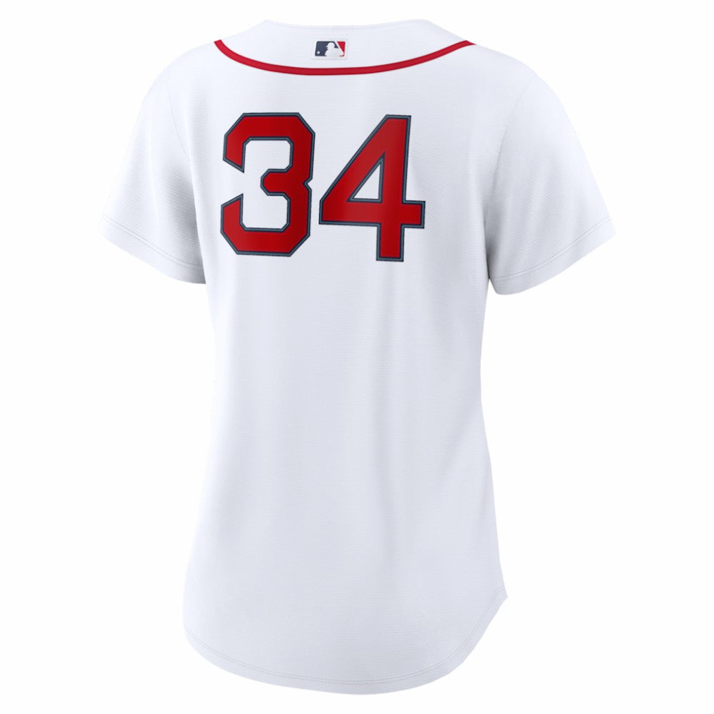White David Ortiz Boston Red Sox Nike Women's Home Replica Player Jersey