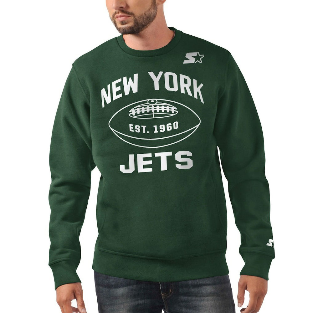 Starter Classic Fleece Sweatshirt - New York Jets Sweatshirts