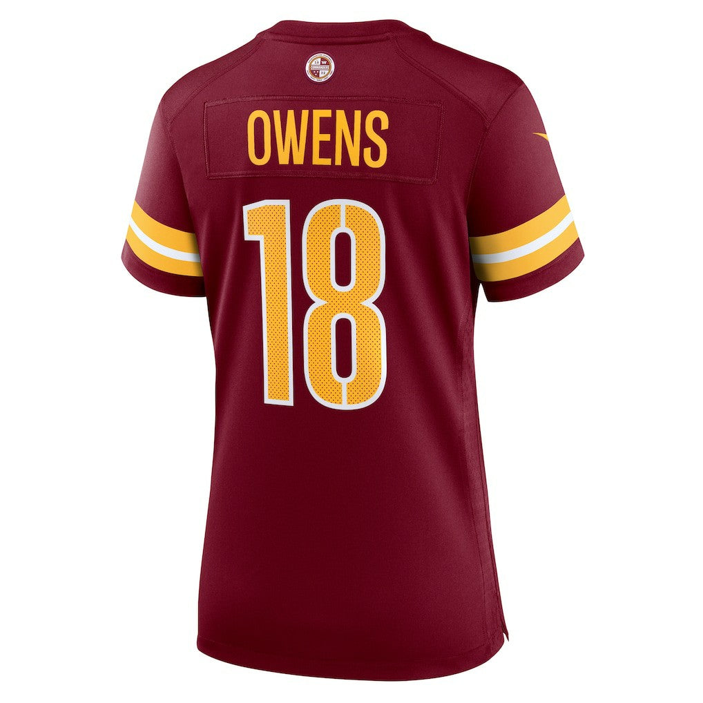 Tyler Owens  Women's Team Game Jersey - Washington Commanders Jerseys
