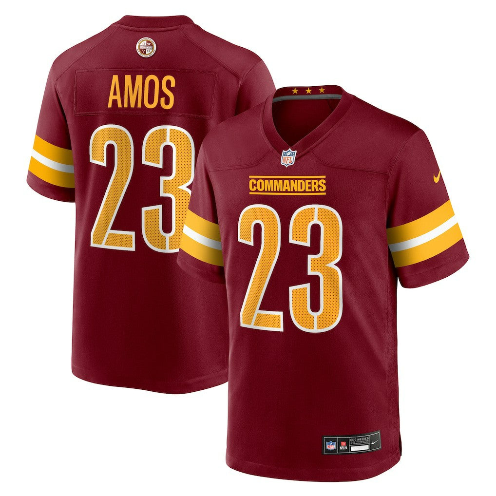 Trey Amos  Team Game Jersey - Washington Commanders Jerseys