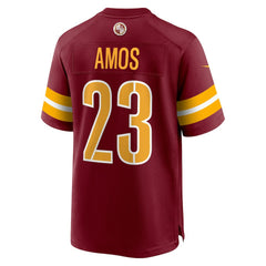 Trey Amos  Team Game Jersey - Washington Commanders Jerseys