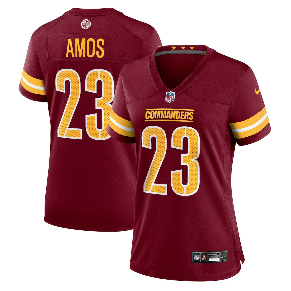 Trey Amos  Women's Team Game Jersey - Washington Commanders Jerseys
