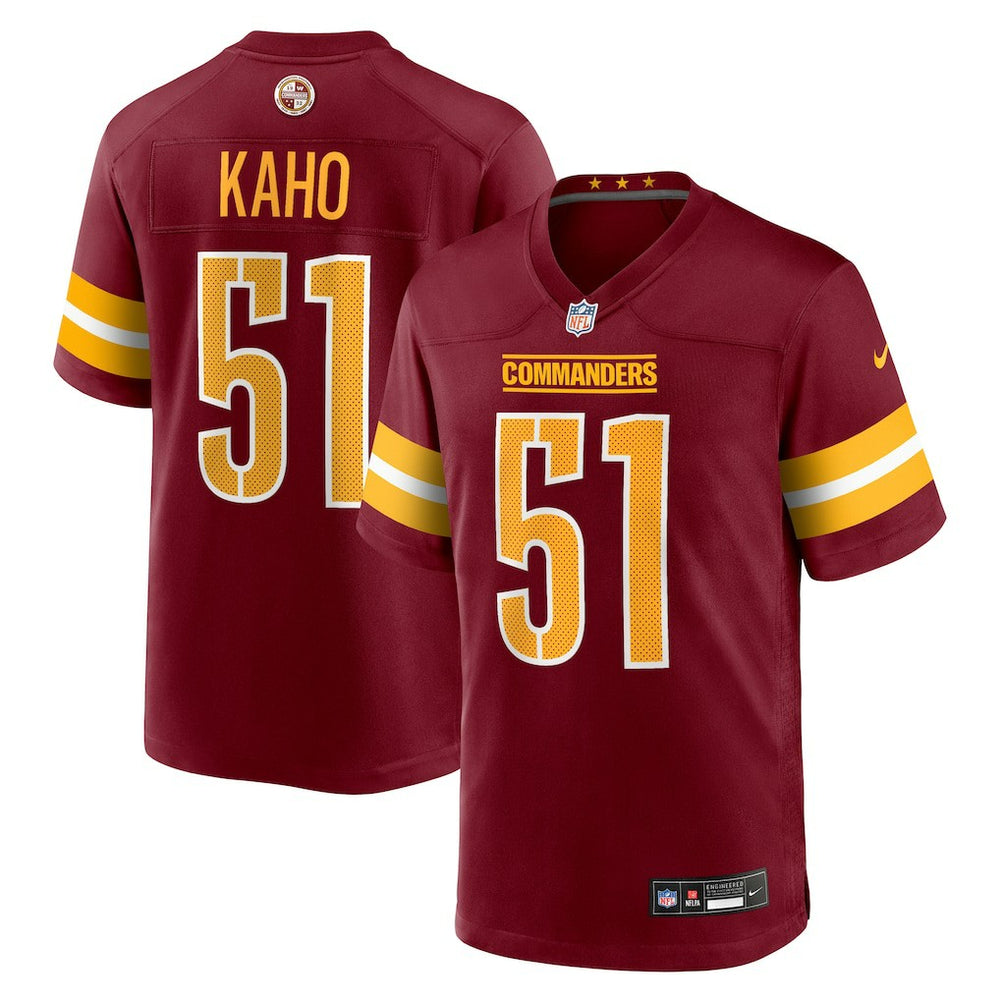 Ale Kaho  Team Game Jersey - Washington Commanders Jerseys