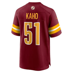 Ale Kaho  Team Game Jersey - Washington Commanders Jerseys