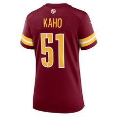 Ale Kaho  Women's Team Game Jersey - Washington Commanders Jerseys
