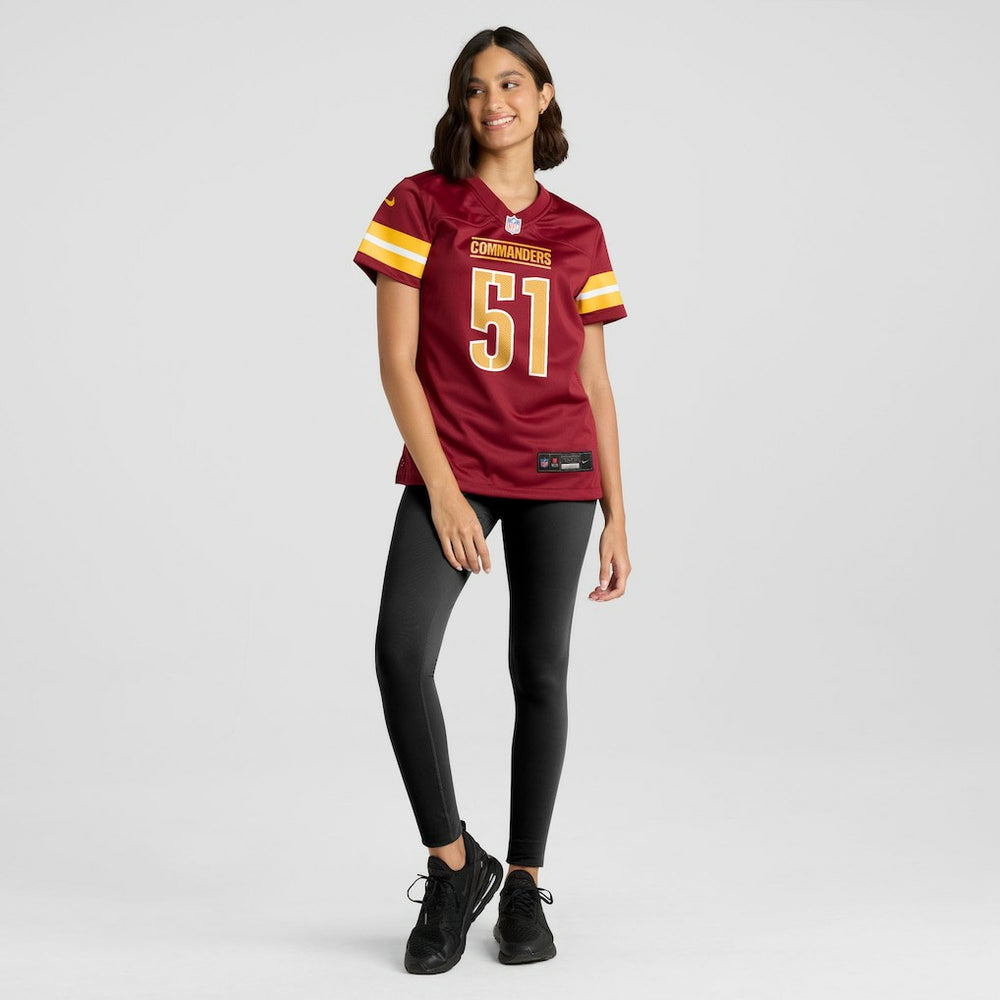Ale Kaho  Women's Team Game Jersey - Washington Commanders Jerseys