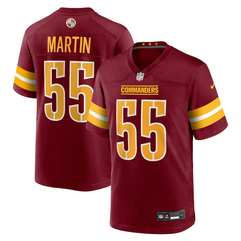 Jacob Martin  Team Game Jersey - Washington Commanders Jerseys