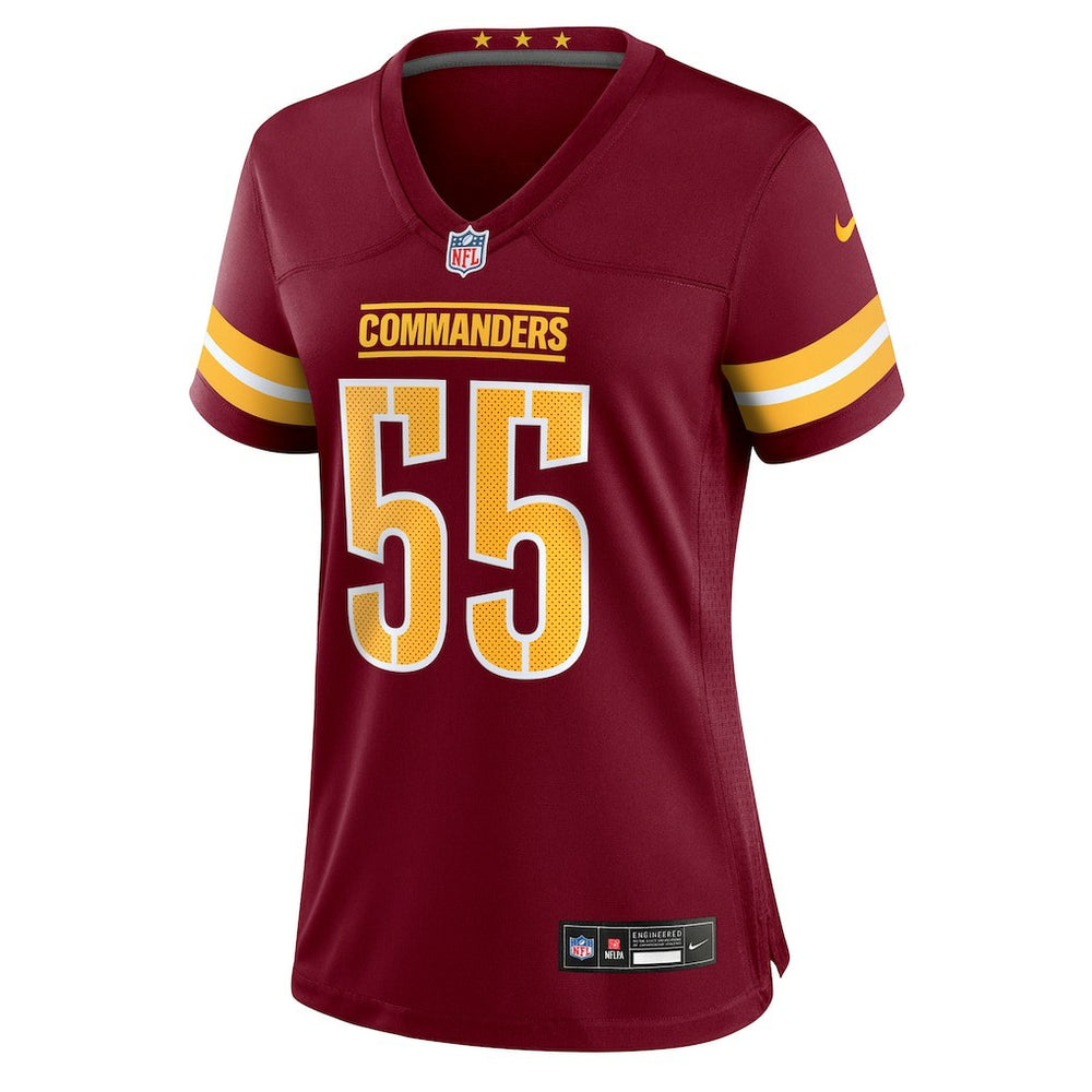 Jacob Martin  Women's Team Game Jersey - Washington Commanders Jerseys