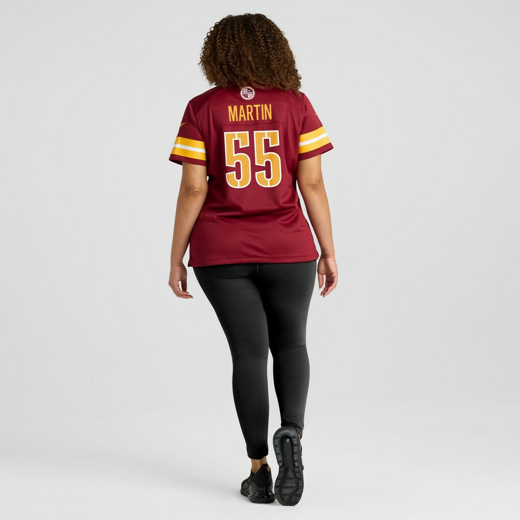 Jacob Martin  Women's Team Game Jersey - Washington Commanders Jerseys
