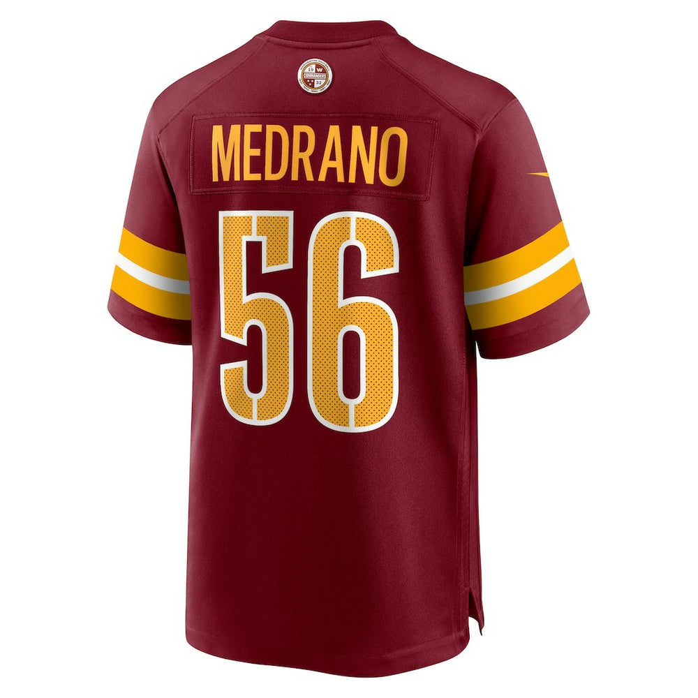 Kain Medrano  Team Game Jersey - Washington Commanders Jerseys