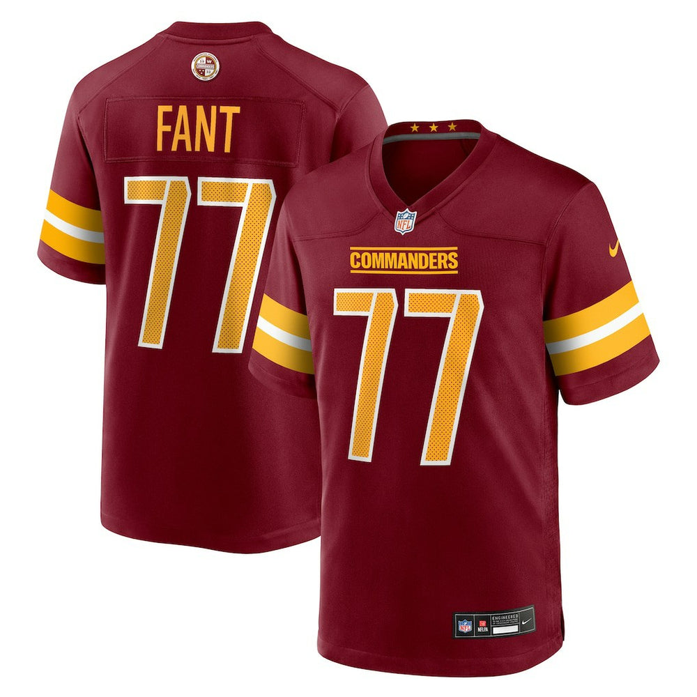 George Fant  Team Game Jersey - Washington Commanders Jerseys